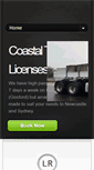 Mobile Screenshot of coastaltrucklicenses.com